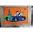 Nifao Collection Monopoly Man and Richie Rich Driving in Paris Unframed Canvas Painting 52 x 74