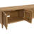 Kendal 70'' Solid Wood Media Console – Oak TV Stand with Reeded Doors (Fits TVs up to 78")-122781055