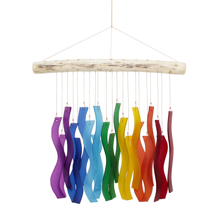 Arlmont & Co. Stone Abstract Wind Chime - Wayfair Canada