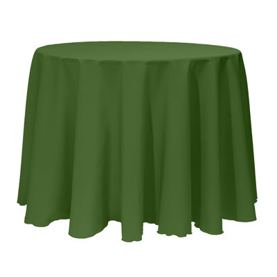10 Pack Round Polyester Linen Tablecloth