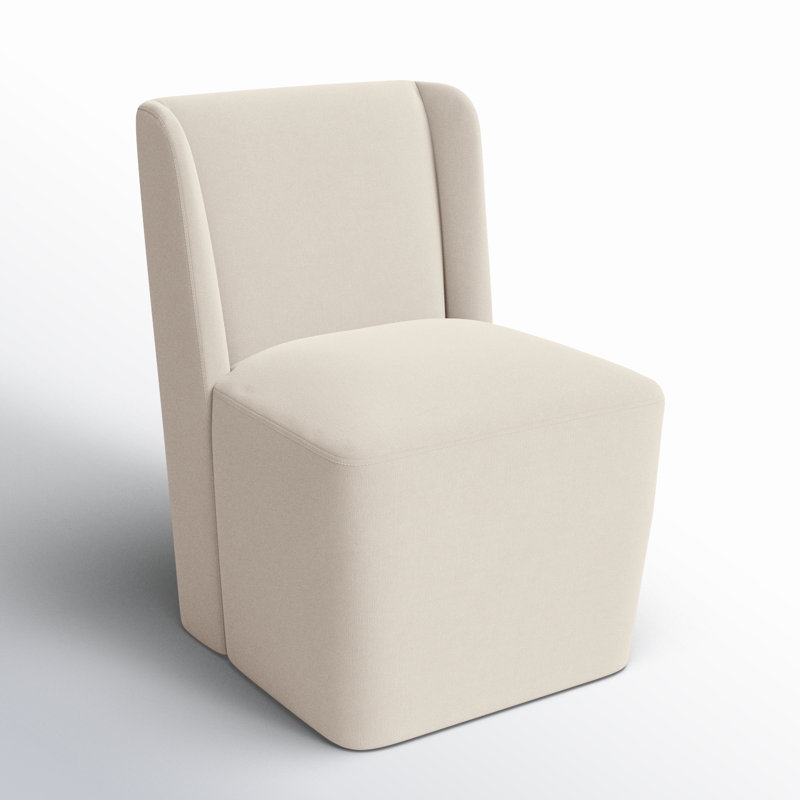 Amita Upholstered Dining Chair, Cream