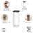 Tasty+ Stackable Square Canister-108920237
