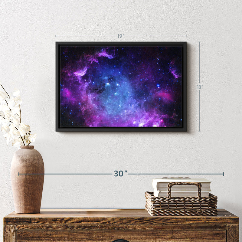 «Night Star Canvas Print», H 13 po x l 19 po