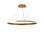 Carousel Dimmable LED Chandelier With Built-In Color Temperature Adjustability Switch, 2700K/3000K/3500K/4000K