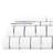  Distressed Navy Coastal Stripe Pattern Microfiber Sheet Set-982569974