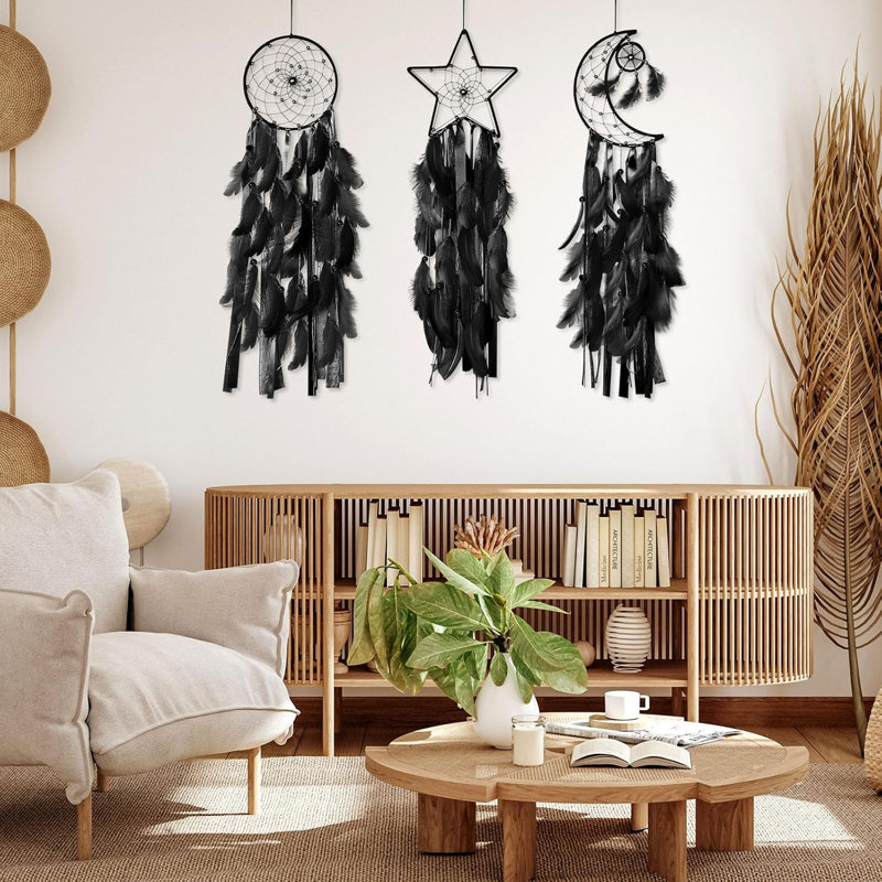 Décoration murale 3 pièces Dream Catcher