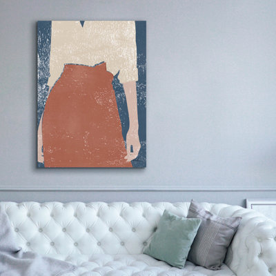Wrought Studio™ 'Casual 4' by Moira Hershey Canvas Wall Art