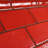 Antic Special 2" x 6" Glossy Ceramic Mudcap Wall Tile Trim in Red