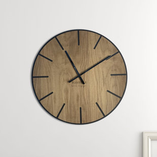 Solid Wood Wall Clock
