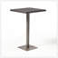 Table de bar carrée en rotin 26 po