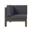 Ensemble de causeuse 2 pièces, gris foncé-274200123-274200120