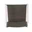 2 chaises d'extérieur Cape Coral, structure en aluminium robuste gris, idéales pour les chaises de terrasse et de jardin