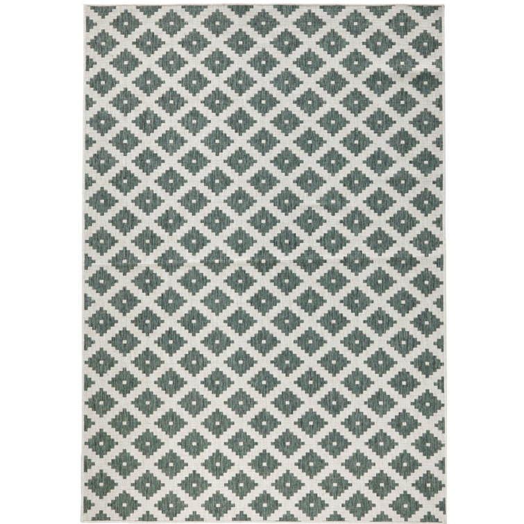 Nizza Flatweave Green Rug