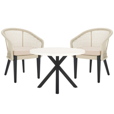Saxon 3 Piece Bistro Set