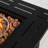 Steel Fire Pit Table 28inch Square, Propane, 23.73in Height, No Guard, Adjustable Square Propane Table, Steel, 28.39in Depth And Width,