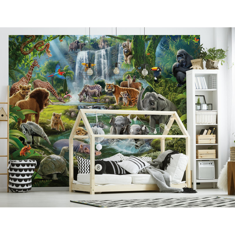 Jungle Adventure 3.01m x 2.42m Matte Mural