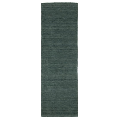 Yolandi Teal Hand-Tufted Wool Rug