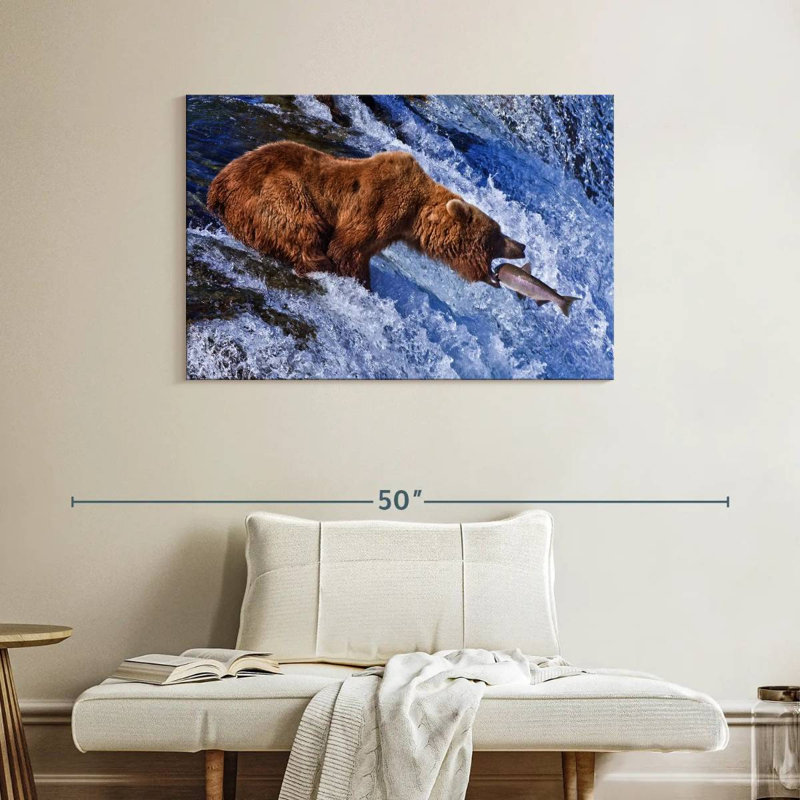 Brampt Bear Hunting, 26" H x 39" W