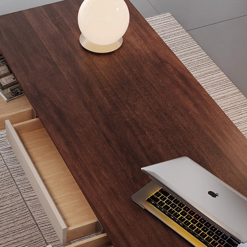 Bureau de luxe de style moderne, H 29,53 po x l 55,12 po x P 25,59 po