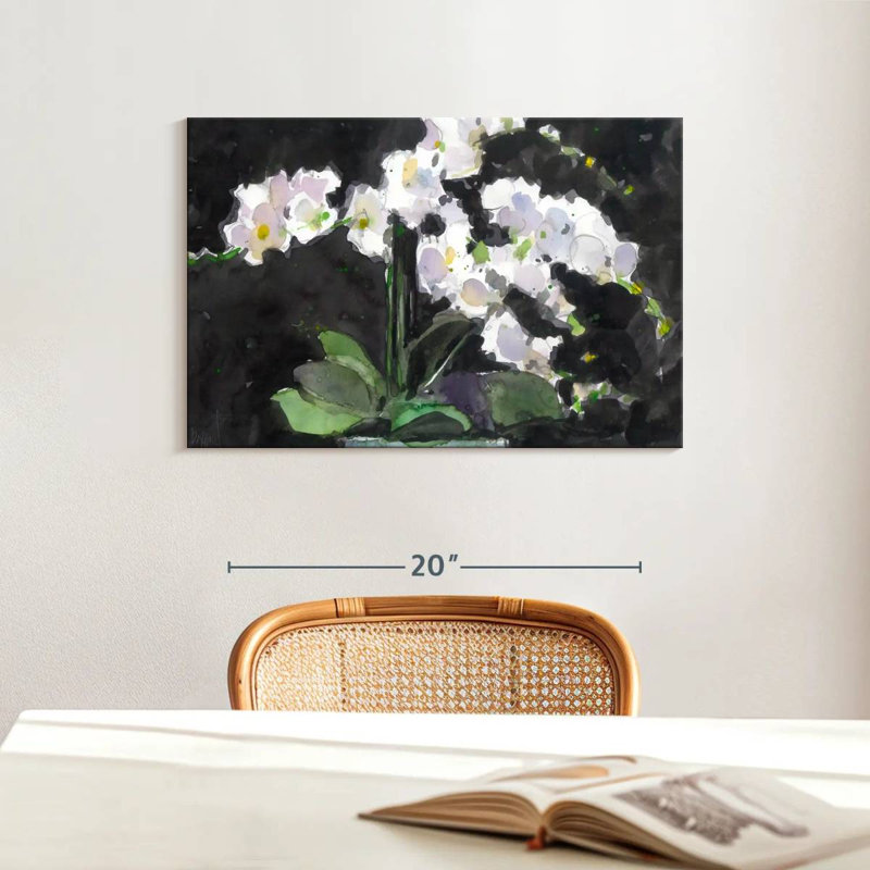 Harnek Quelque chose de floral II, H 16 po x l 24 po