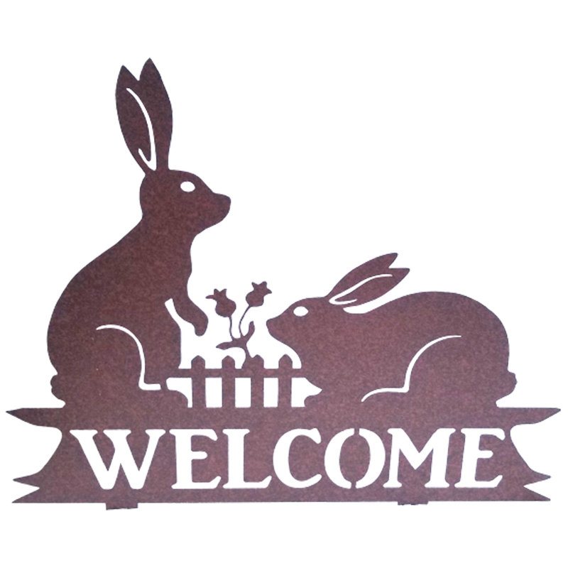 Giannini Metal Animals Garden Stake