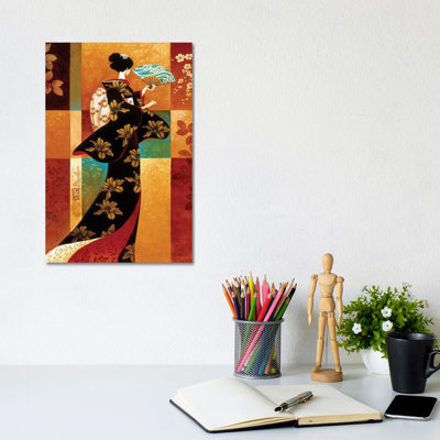 Sakura by Keith Mallett - Wrapped Canvas Print
