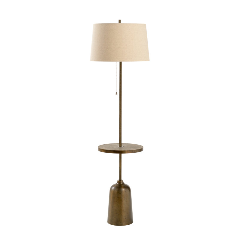Lemongrass Tray Table Floor Lamp