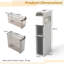 Plastic / Acrylic No Mounting / Installation Required Bathroom Shelves-722078389