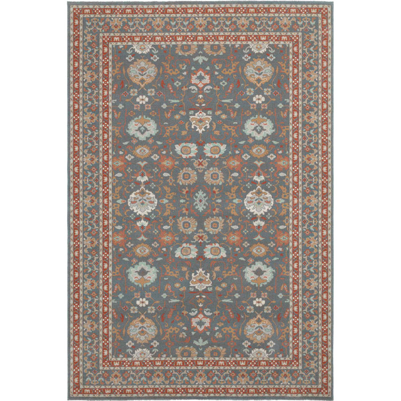 Caseylee Oriental Wool Area Rug, Rectangle 160 x 240cm