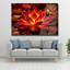 Fleur de lotus en verre trempé, art mural de style naturel-131493777