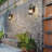 outdoor wall sconce with dusk to dawn-1 light