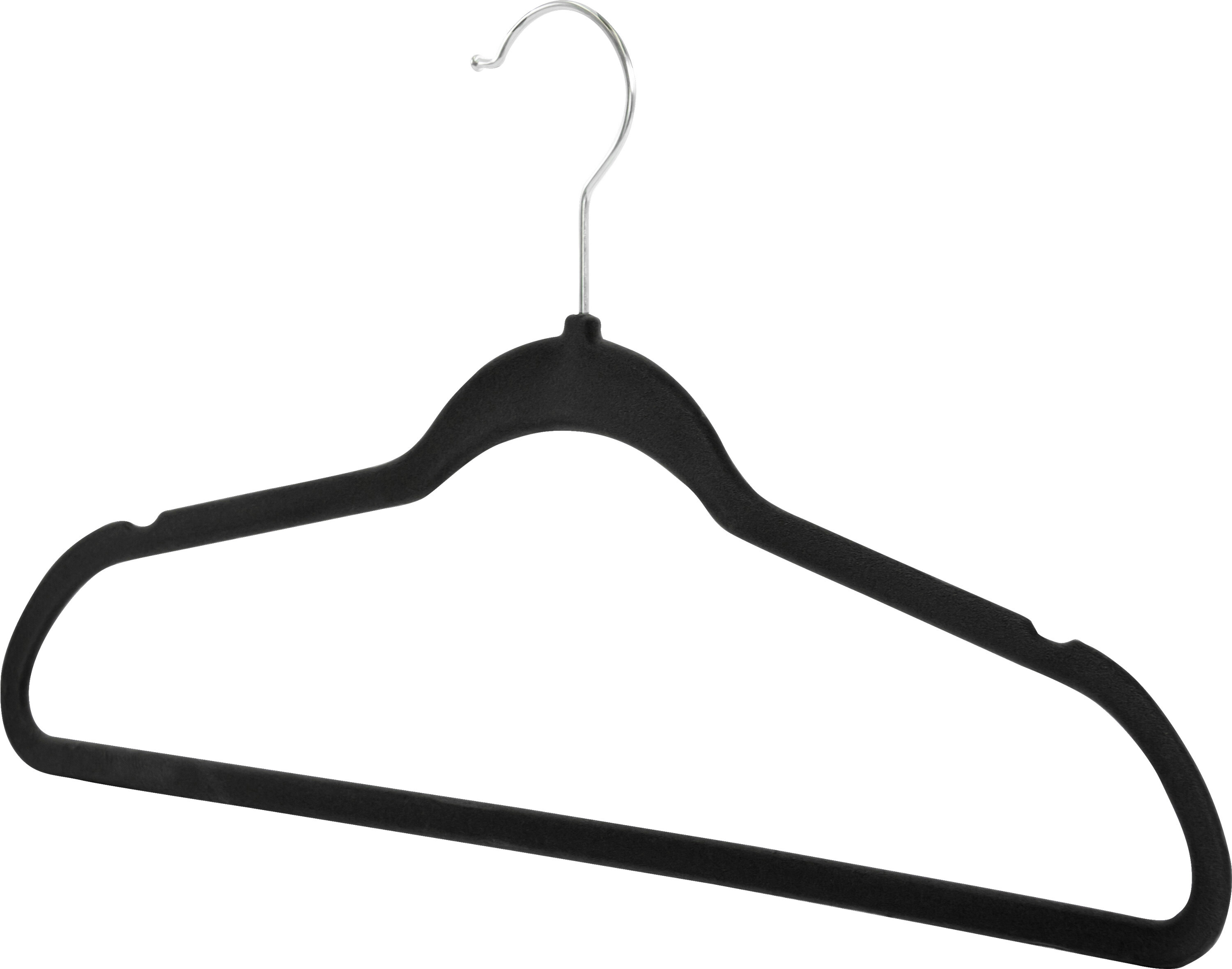 10 Pack Clothes Hangers with Clips Black Velvet Hangers Use for Skirt and  Clothes Hanger Pants Hanger Ultra Thin No Slip - AliExpress