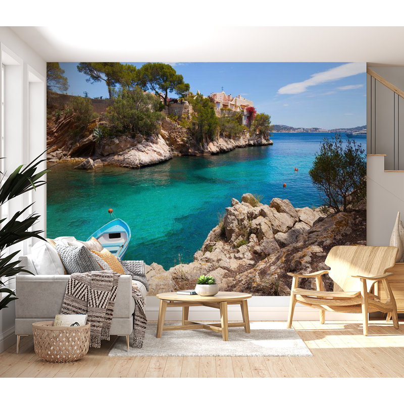 Murale Almehdi Holiday Seclusion, L 82 po x l 115 po