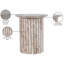 Table de bout en marbre Jamary-1137676135