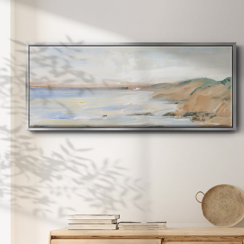 Shoreline Study II- Framed Canvas
