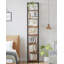 Bookcase, Narrow Bookcase Shelving Unit for Living Room, Office, Sturdy, Bedroom, Industrial -466494028-466494029
