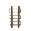 Suaad 150cm H x 80cm W Bookcase-1689481213