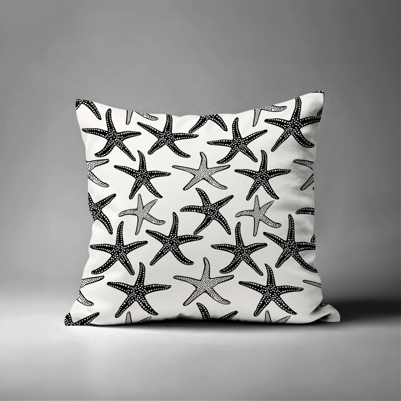 Coussin Barnon, H 20 po x l 20 po, Noir