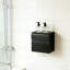 Boîte à mouchoirs murale à 2 niveaux, porte-papier hygiénique en aluminium avec tablette de rangement pour salle de bain