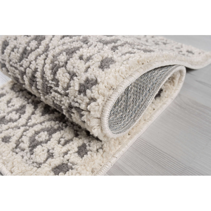 Tapis d'escalier beige / gris Gustav, 15
