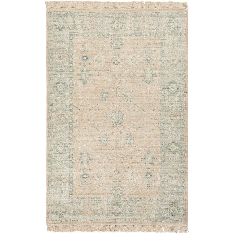 Wensley Oriental Flatweave Camel/Sage Area Rug
