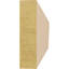 Queue de chevron Concord Woodgrain TimberThane, brun clair apprêté-88142094