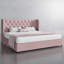 Lit plateforme tapissier Kewania Bedback-688915720-688915721