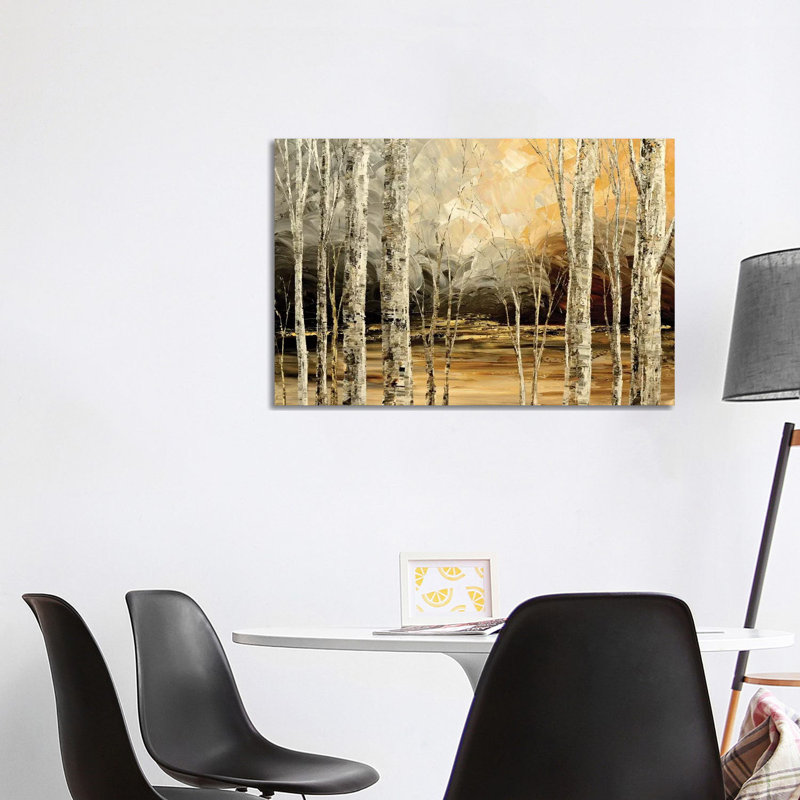 Nightingales Song by Tatiana Iliina - Wrapped Canvas Gallery-Wrapped Canvas Giclée, 101.6 cm H x 66.04 cm W x 1.91 cm D
