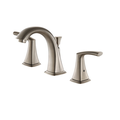 Widespread 2-handle Bathroom Faucet with Drain Assembly