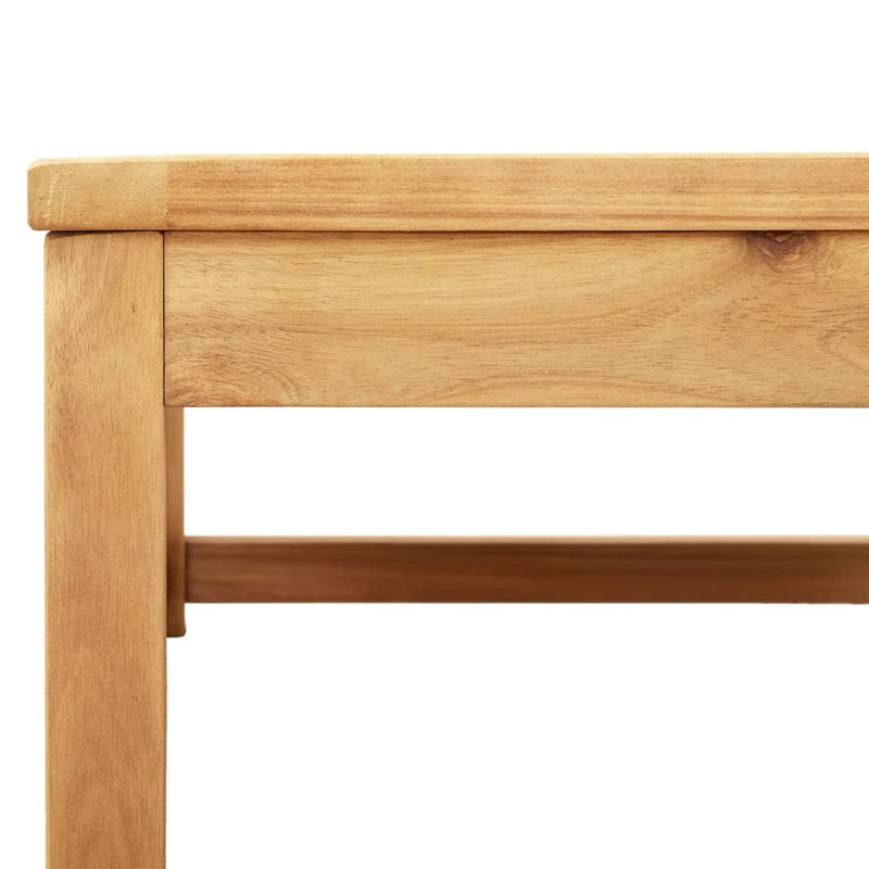  Ensemble de salon de jardin modulaire gris foncé en bois d'acacia massif