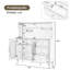 139cm Kitchen Pantry-1498505848