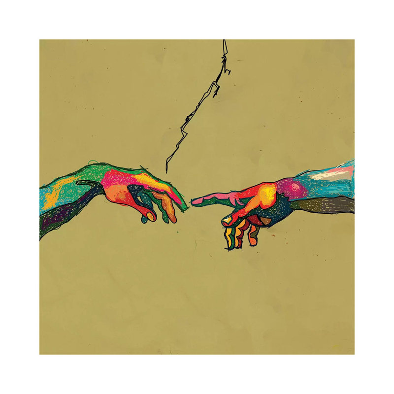 Creation 1 Piece Wrapped Canvas Wall Art, 93.98 cm H x 93.98 cm W x 1.91 cm D