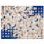 Trellis Cowhide Geometric Area Rug