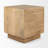 Stalbridge Solid Wood Block End Table-1749004201